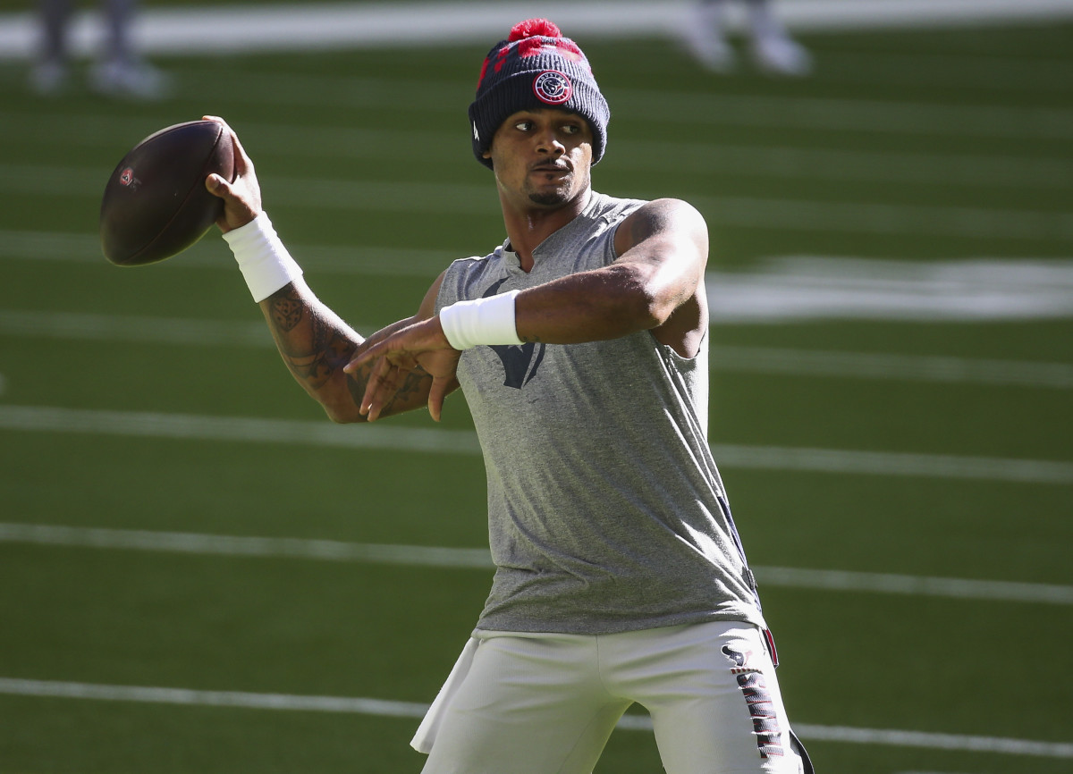 Watson hasn’t played an NFL game in over a year.